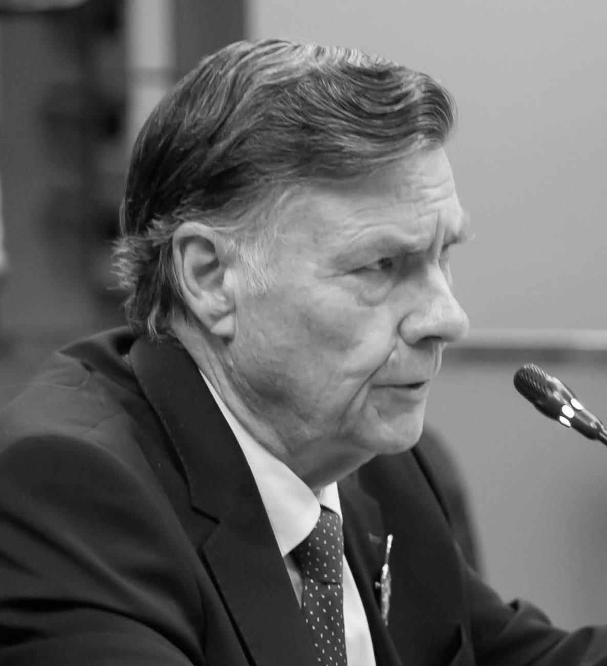 Em. Professor John Lindsay Falvey B&W