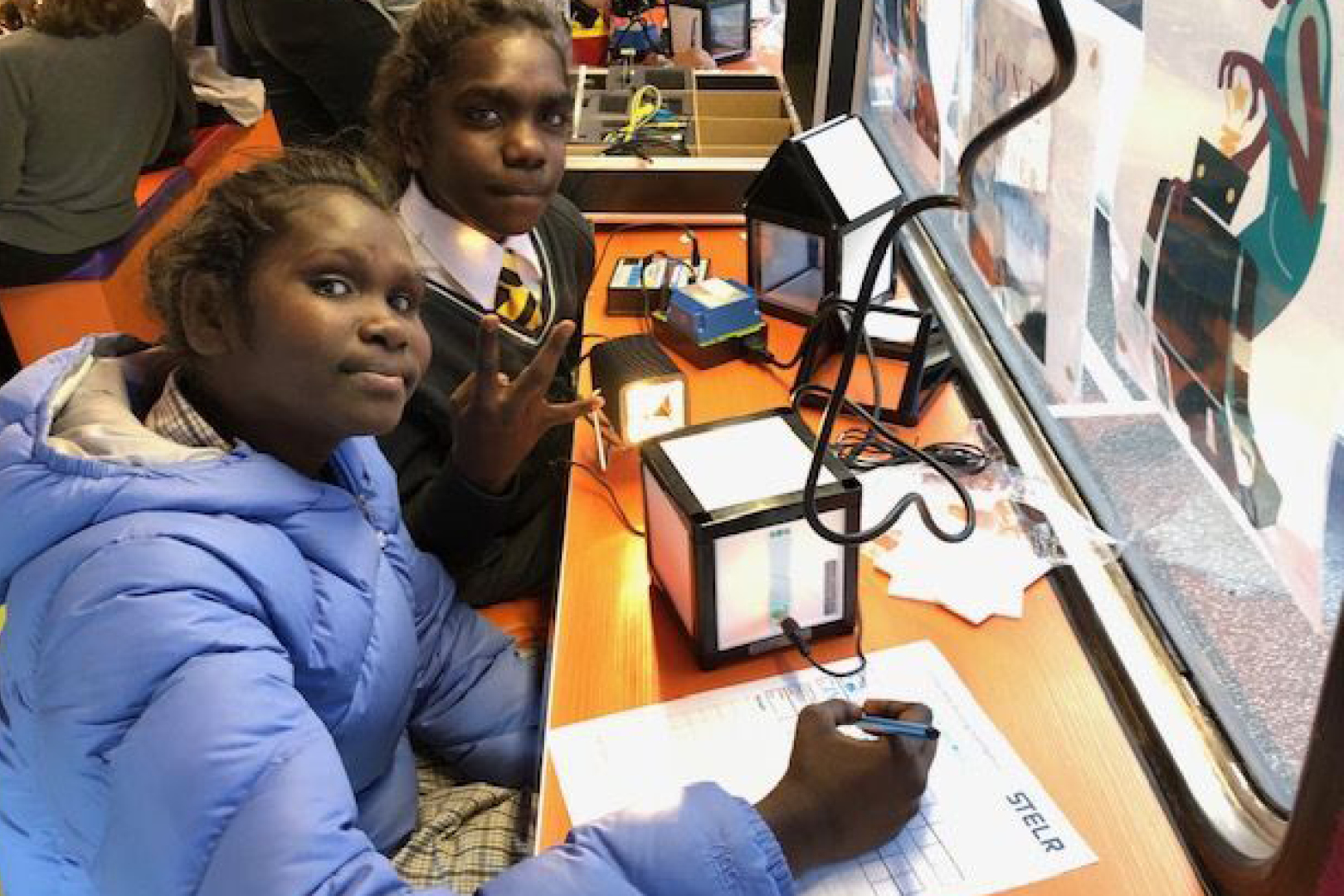 Three Female Students Sustainable Housing Kit